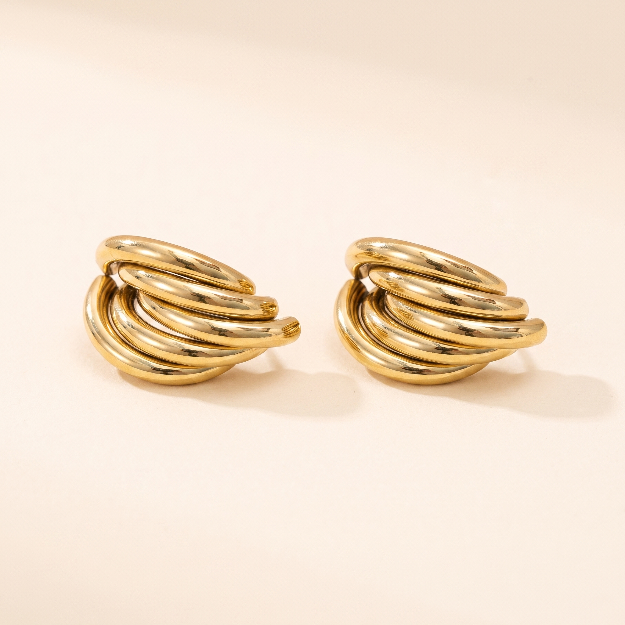 Boucles d'oreilles Rose