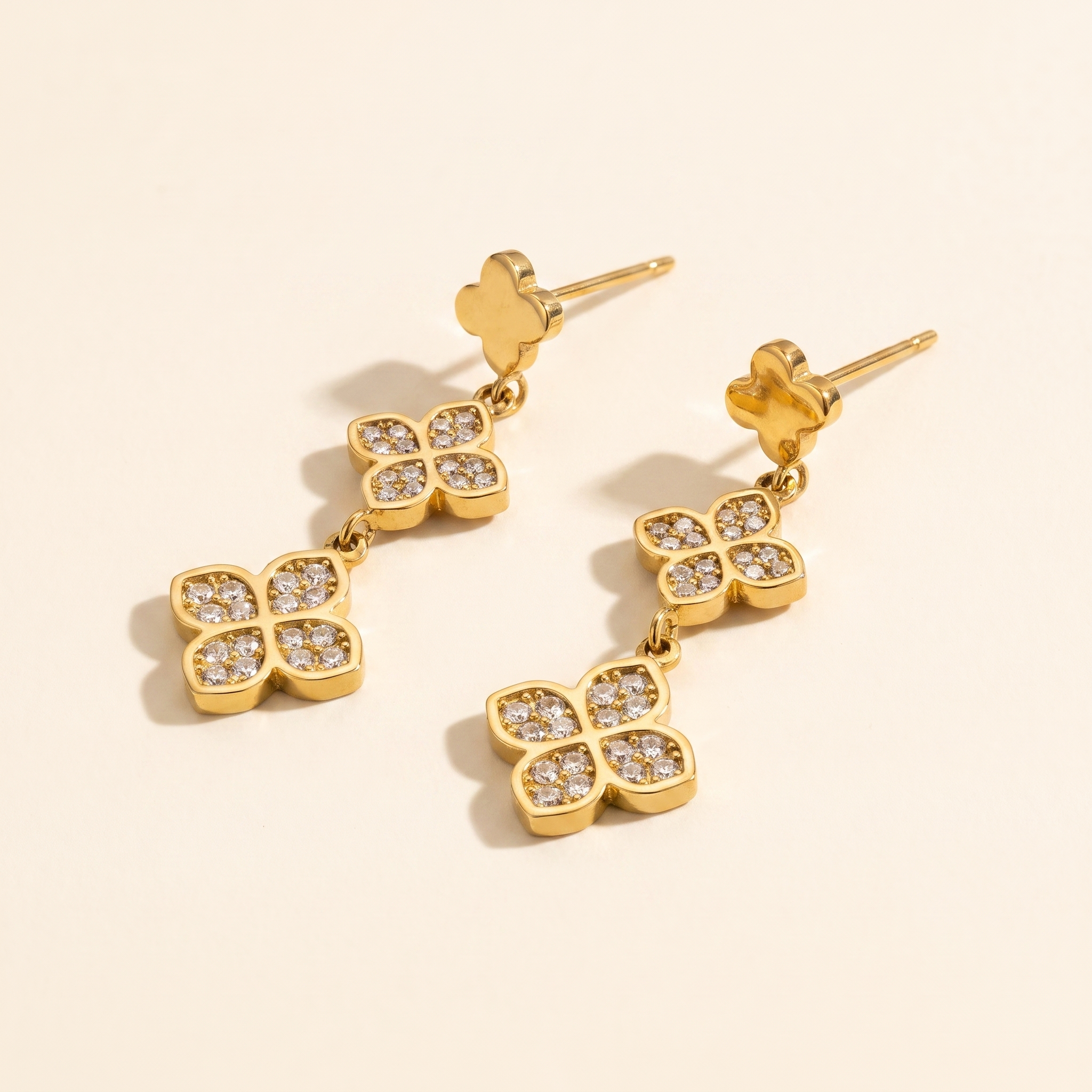 Boucles d'oreilles Anémone