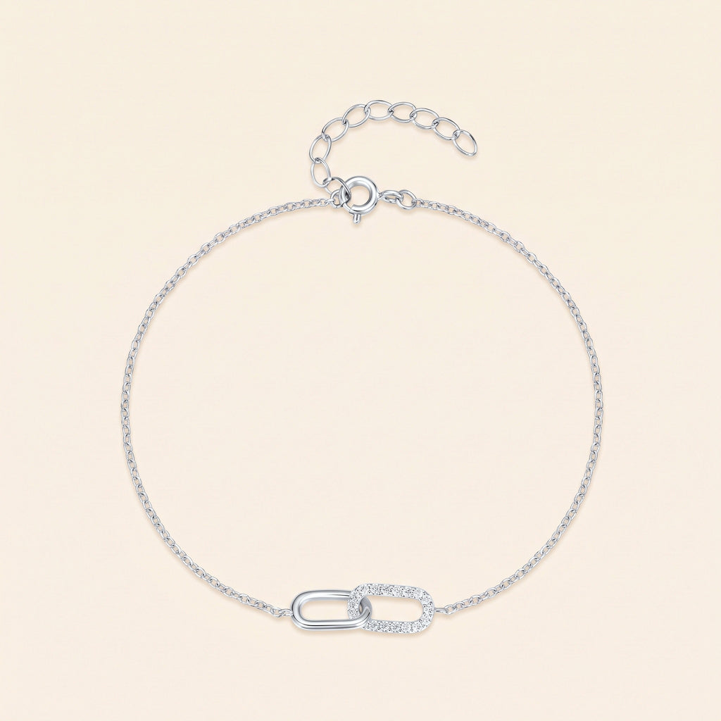 Bracelet Maillons, argent 925