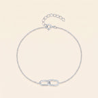 Bracelet Maillons, argent 925