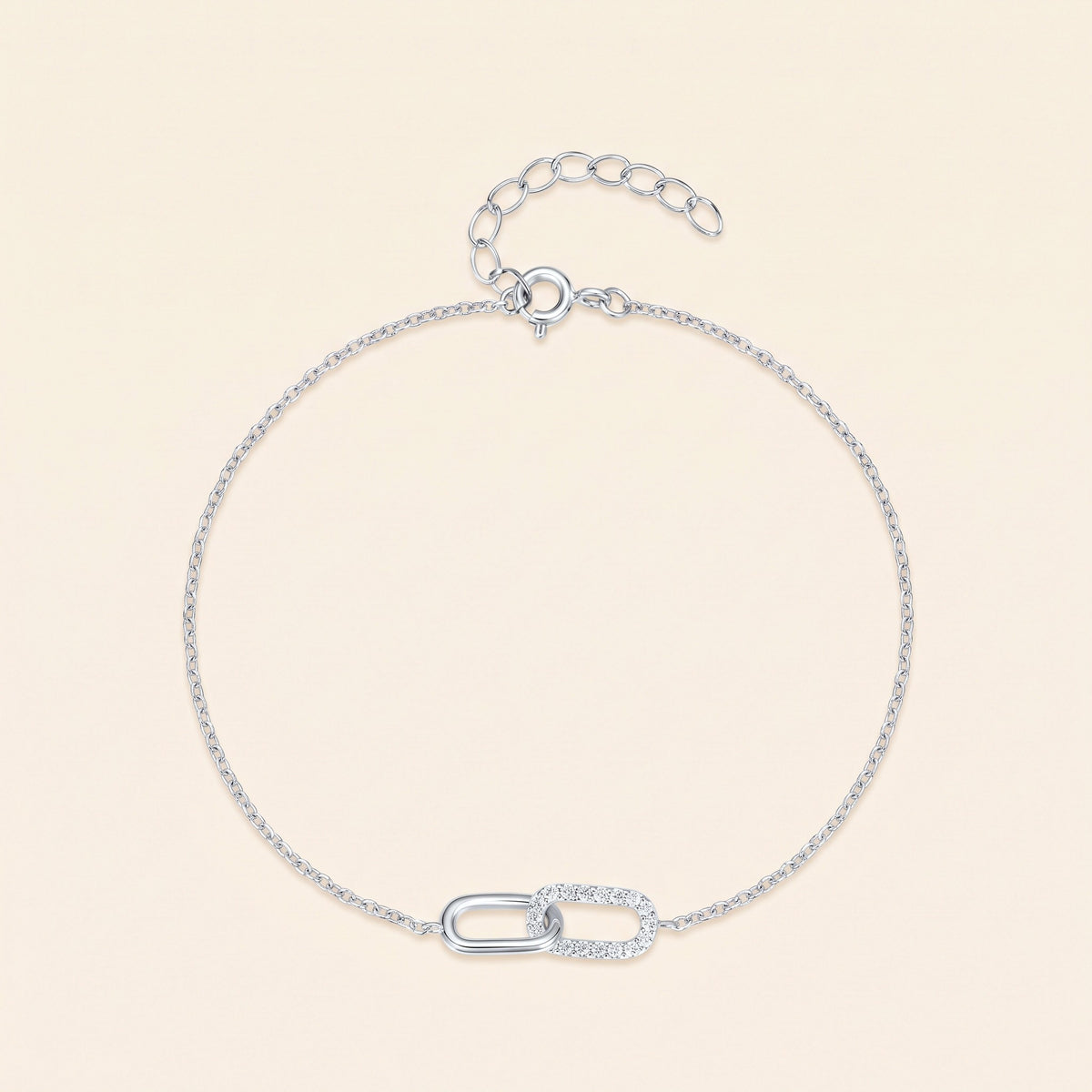 Bracelet Maillons, argent 925