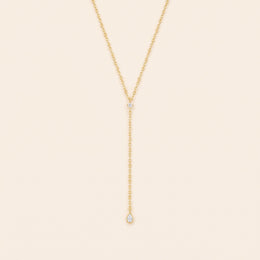 Collier Éclat, argent 925 plaqué or 18 carats