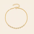 Bracelet Perles d'Or, argent 925 plaqué or 18 carats