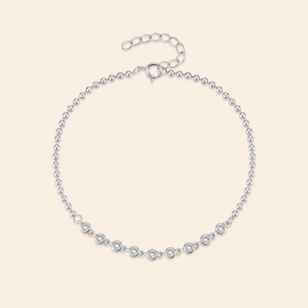 Bracelet Perles d'Or, argent 925
