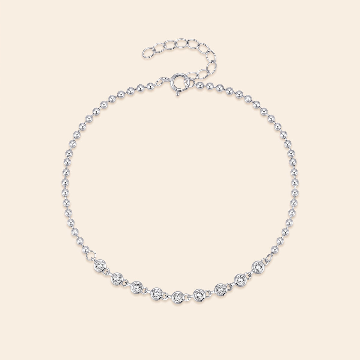 Bracelet Perles d'Or, argent 925