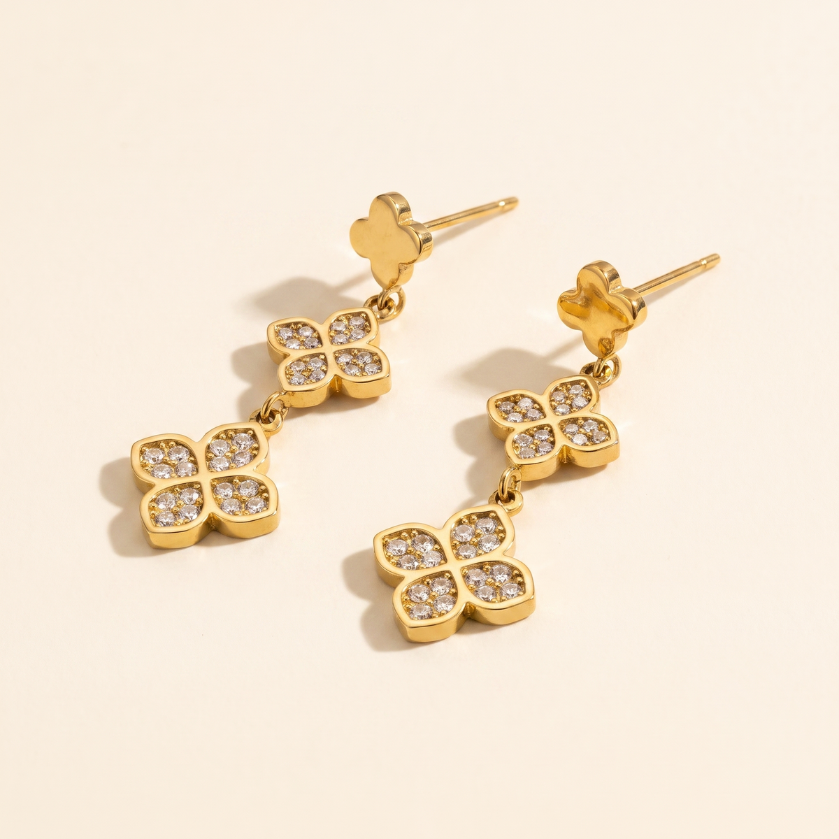 Boucles d'oreilles Anémone